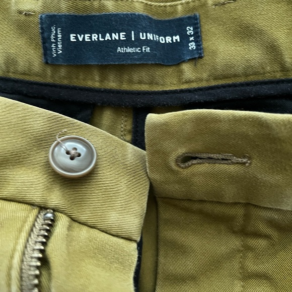 Everlane Uniform Athletic Fit Pants - Picture 2 of 2